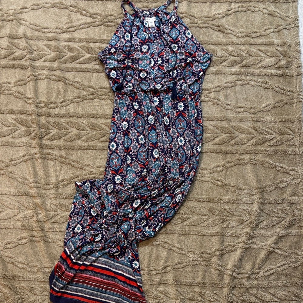 Floral Patterned Maxi Dress